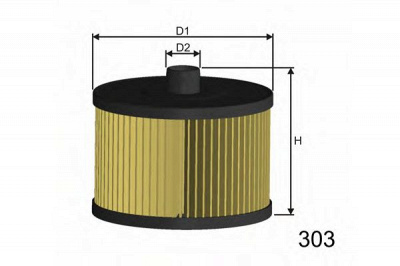 MISFAT f104 -  Топливный фильтр
