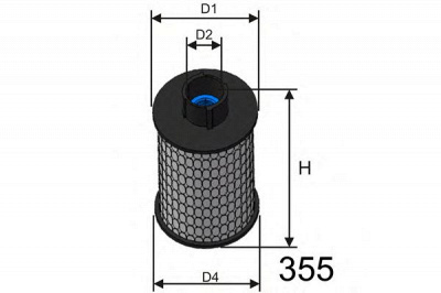 MISFAT f116 -  Топливный фильтр