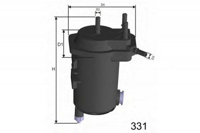 MISFAT f122a -  Топливный фильтр