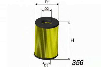 MISFAT l120 -  Масляный фильтр