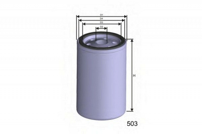 MISFAT m329 -  Топливный фильтр