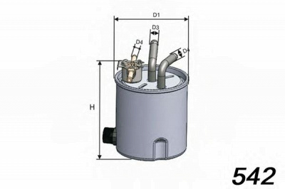 MISFAT m330 -  Топливный фильтр