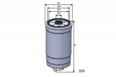 MISFAT m351 -  Топливный фильтр