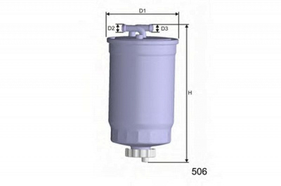 MISFAT m365 -  Топливный фильтр