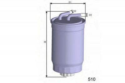 MISFAT m382 -  Топливный фильтр