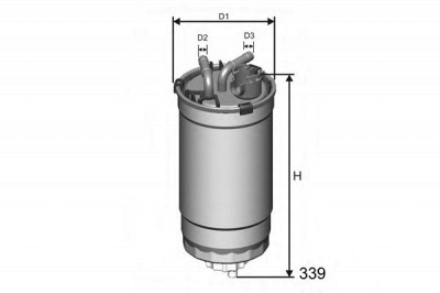 MISFAT m391 -  Топливный фильтр