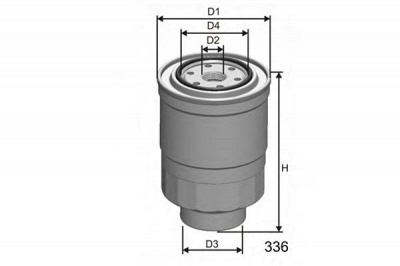 MISFAT m411 -  Топливный фильтр
