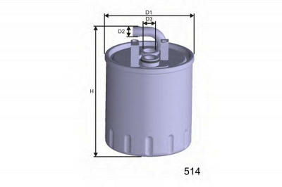 MISFAT m416 -  Топливный фильтр