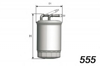 MISFAT m518 -  Топливный фильтр