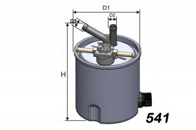 MISFAT m556 -  Топливный фильтр