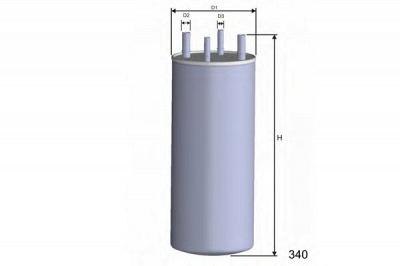 MISFAT m612 -  Топливный фильтр