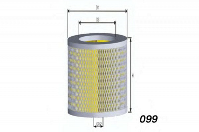 MISFAT r140 -  Воздушный фильтр