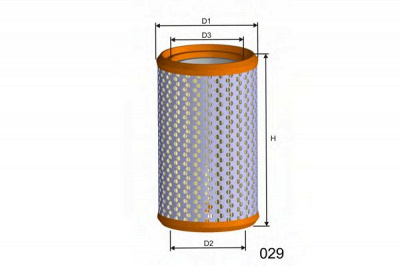 MISFAT r228 -  Воздушный фильтр
