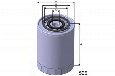 MISFAT z303 -  Масляный фильтр