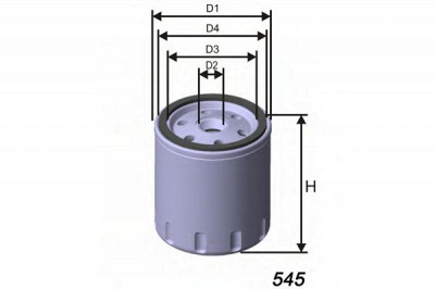 MISFAT z445 -  Масляный фильтр