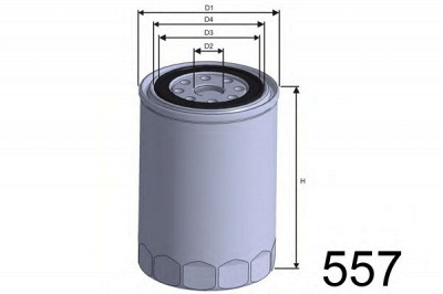 MISFAT z631 -  Масляный фильтр