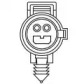 MOBILETRON abus016 -  Датчик, частота вращения колеса