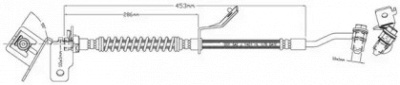 MOTAQUIP lvbh1477 -  Тормозной шланг
