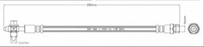 MOTAQUIP lvbh1560 -  Тормозной шланг