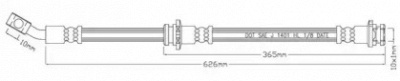 MOTAQUIP lvbh1622 -  Тормозной шланг