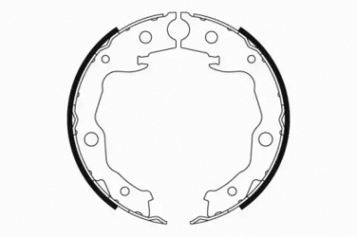 MOTAQUIP lvbs801 -  Комплект тормозных колодок, стояночная тормозная система