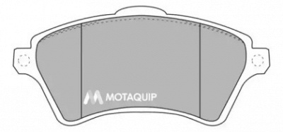 MOTAQUIP lvxl1025 -  Комплект тормозных колодок, дисковый тормоз