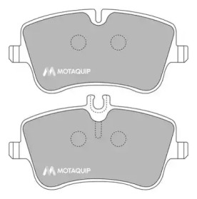 MOTAQUIP lvxl1087 -  Комплект тормозных колодок, дисковый тормоз