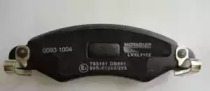 MOTAQUIP lvxl1112 -  Комплект тормозных колодок, дисковый тормоз