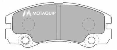 MOTAQUIP lvxl1115 -  Комплект тормозных колодок, дисковый тормоз