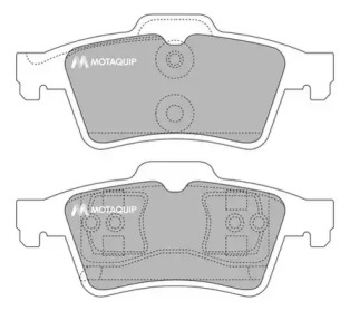 MOTAQUIP lvxl1118 -  Комплект тормозных колодок, дисковый тормоз
