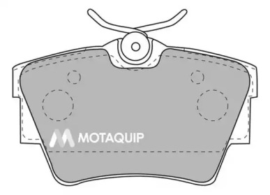 MOTAQUIP lvxl1123 -  Комплект тормозных колодок, дисковый тормоз