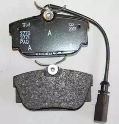 MOTAQUIP lvxl1127 -  Комплект тормозных колодок, дисковый тормоз