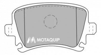MOTAQUIP lvxl1141 -  Комплект тормозных колодок, дисковый тормоз