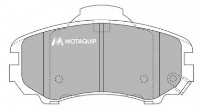 MOTAQUIP lvxl1189 -  Комплект тормозных колодок, дисковый тормоз