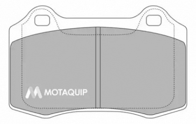 MOTAQUIP lvxl1196 -  Комплект тормозных колодок, дисковый тормоз