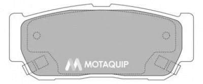MOTAQUIP lvxl1203 -  Комплект тормозных колодок, дисковый тормоз