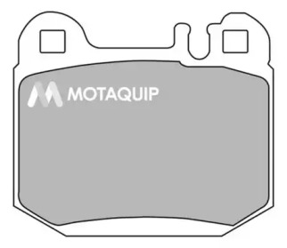MOTAQUIP lvxl1214 -  Комплект тормозных колодок, дисковый тормоз