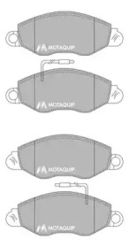 MOTAQUIP lvxl1224 -  Комплект тормозных колодок, дисковый тормоз