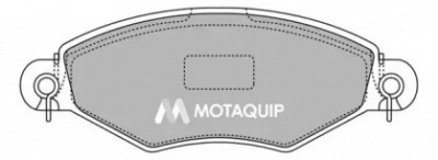 MOTAQUIP lvxl1238 -  Комплект тормозных колодок, дисковый тормоз