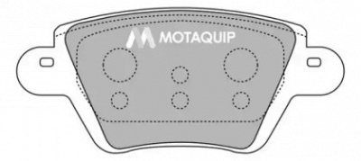 MOTAQUIP lvxl1247 -  Комплект тормозных колодок, дисковый тормоз