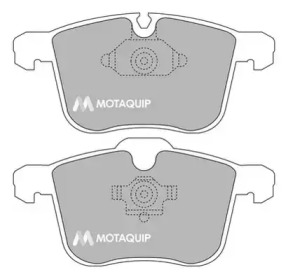 MOTAQUIP lvxl1252 -  Комплект тормозных колодок, дисковый тормоз
