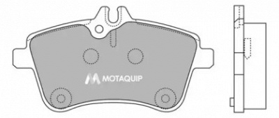 MOTAQUIP lvxl1267 -  Комплект тормозных колодок, дисковый тормоз