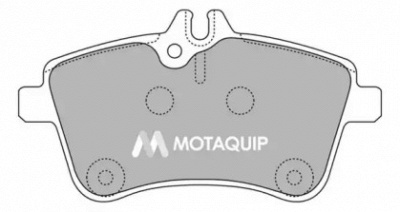 MOTAQUIP lvxl1268 -  Комплект тормозных колодок, дисковый тормоз
