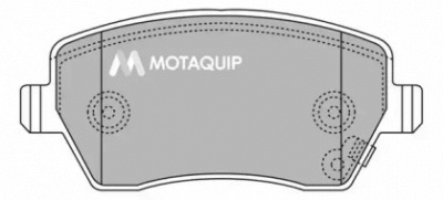 MOTAQUIP lvxl1281 -  Комплект тормозных колодок, дисковый тормоз