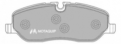 MOTAQUIP lvxl1283 -  Комплект тормозных колодок, дисковый тормоз