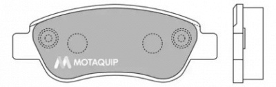 MOTAQUIP lvxl1285 -  Комплект тормозных колодок, дисковый тормоз