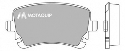MOTAQUIP lvxl1290 -  Комплект тормозных колодок, дисковый тормоз