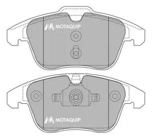 MOTAQUIP lvxl1293 -  Комплект тормозных колодок, дисковый тормоз
