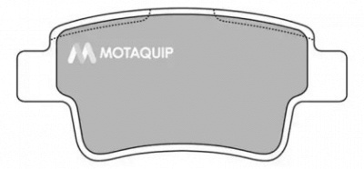 MOTAQUIP lvxl1309 -  Комплект тормозных колодок, дисковый тормоз