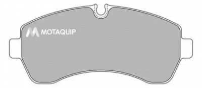MOTAQUIP lvxl1314 -  Комплект тормозных колодок, дисковый тормоз
